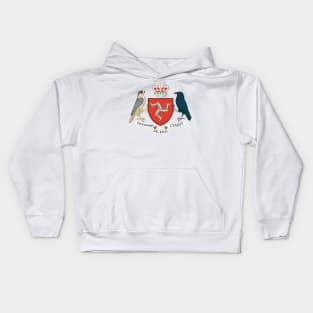 Official seal of Isle of Man Kids Hoodie